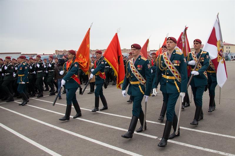 ПОДГОТОВКА ПАРАДНОГО РАСЧЕТА РОСГВАРДИИ