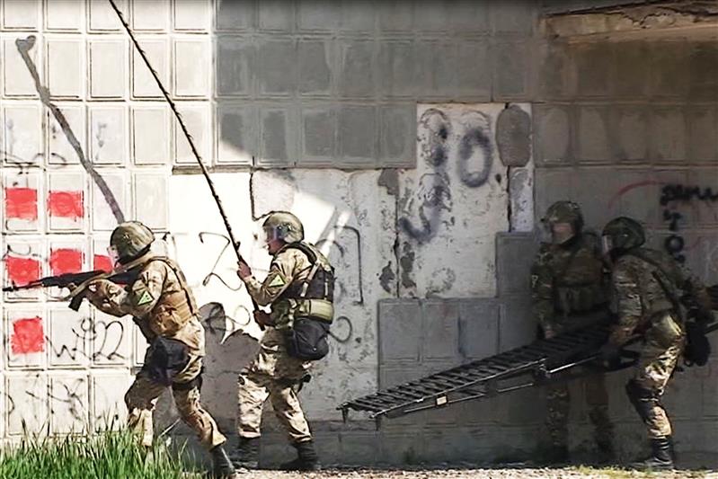 В Крыму под руководством командующего Северо-Кавказским округом прошло командно-штабное учение 