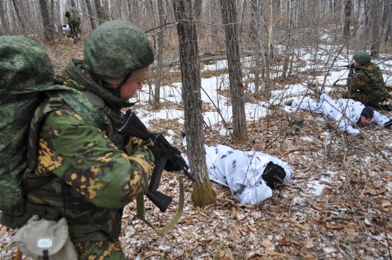 В воинской части по охране важного государственного объекта Восточного округа состоялось тактическое учение