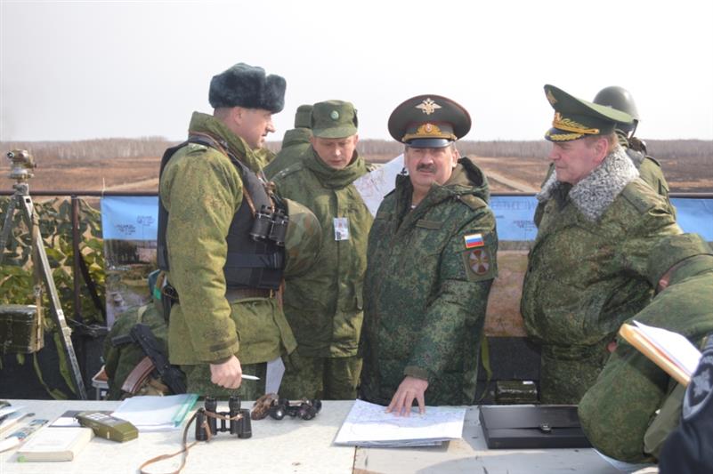В отдельной бригаде Восточного округа прошло командно-штабное учение