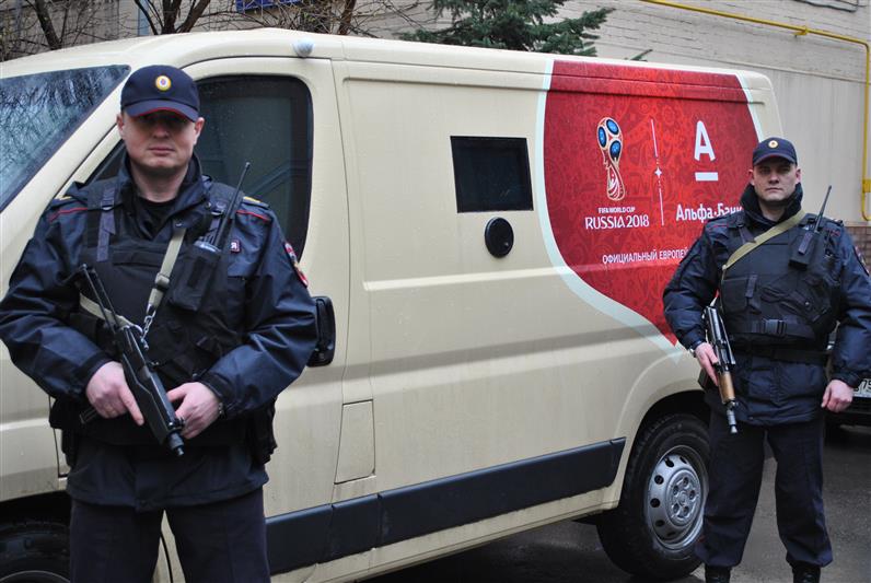 Центр специального назначения вневедомственной охраны обеспечил безопасность международных спортивных трофеев