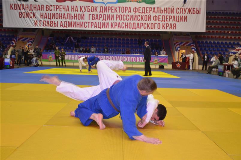 В г. Краснодаре дан старт чемпионату войск национальной гвардии Российской Федерации по дзюдо