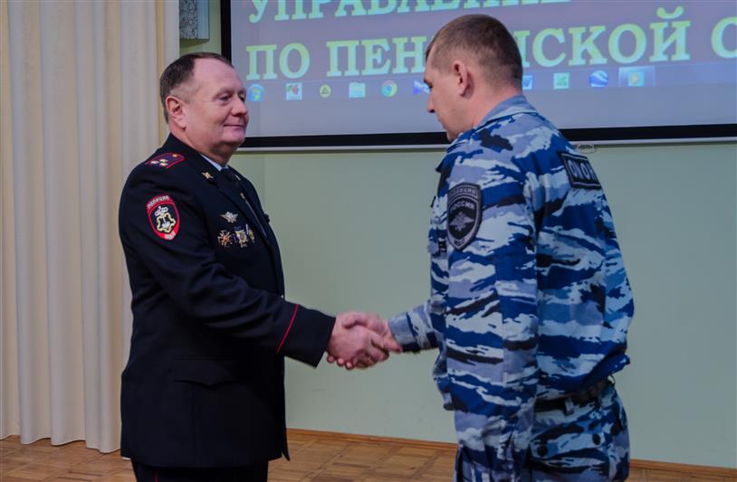 Сотрудники пензенского ОМОНа Росгвардии отметили 24-летие со дня образования отряда