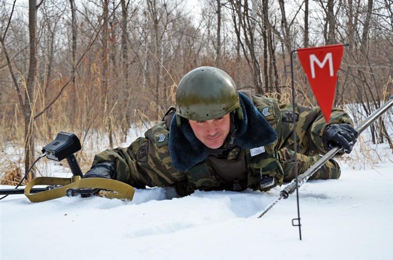 Военнослужащие-инженеры Восточного округа провели полевые выходы