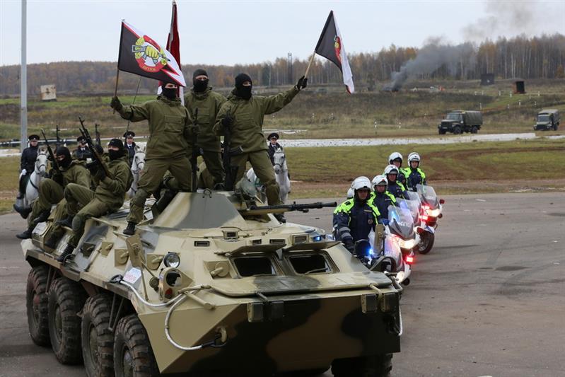 Демонстрация новинок вооружения и техники Росгвардии на выставке средств обеспечения безопасности государства «Интерполитех — 2016»