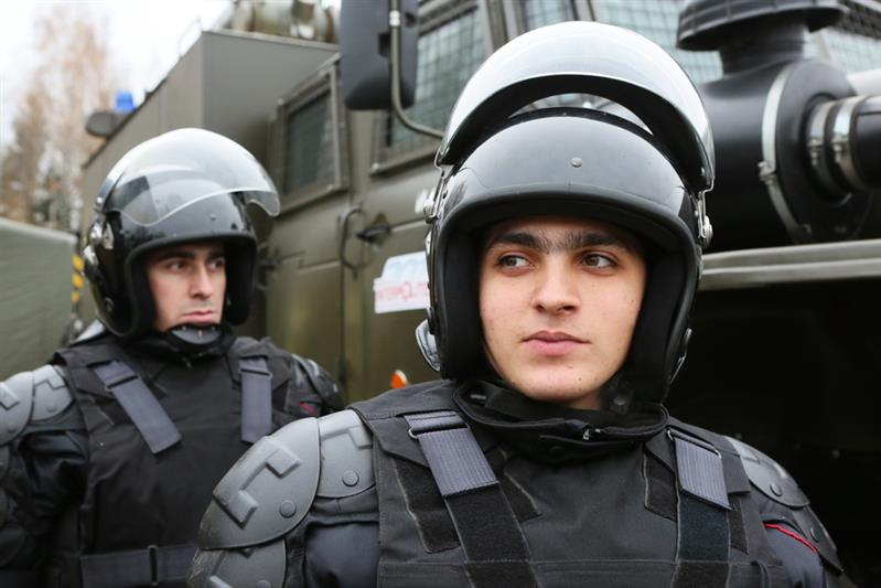 Демонстрация новинок вооружения и техники Росгвардии на выставке средств обеспечения безопасности государства «Интерполитех — 2016»