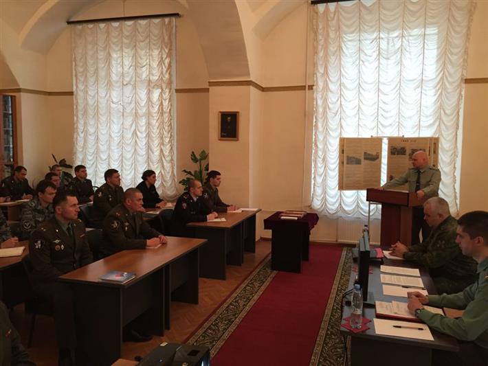 В Северо-Западном округе войск национальной гвардии Российской Федерации прошла гарнизонная врачебная конференция