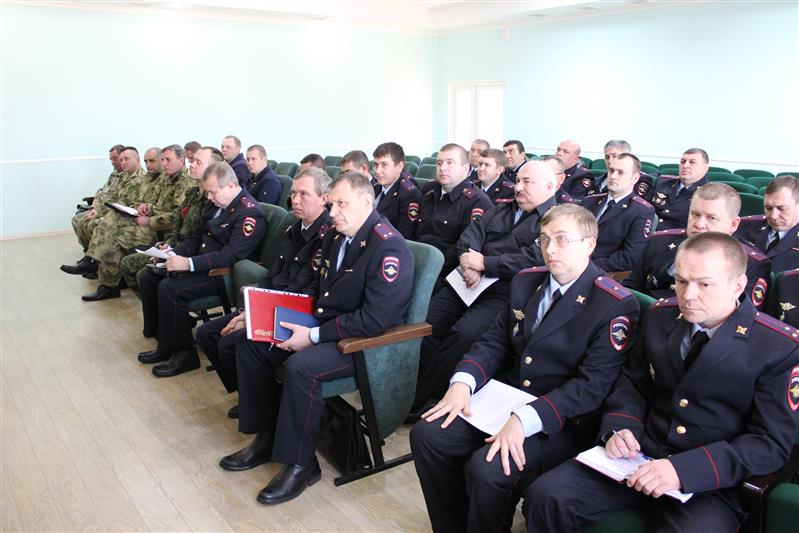 В Отделе Росгвардии по Республике Адыгея подведены итоги  служебно-боевой деятельности за первый квартал 2017 г.