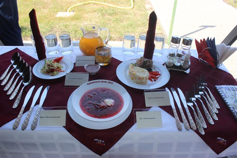 Повара и хлебопеки войск национальной гвардии РФ победили в конкурсе «Армейский запас» Армейских игр -2016