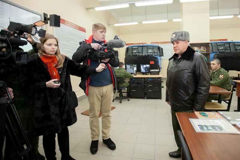 Брифинг генерал-лейтенанта Сергея Ерыгина по актуальным вопросам обеспечения войск Росгвардии современным вооружением и военной техникой 