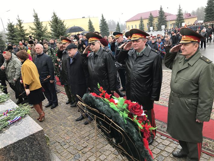 В бригаде оперативного назначения Центрального округа войск национальной гвардии почтили память военнослужащих, погибших при исполнении воинского долга