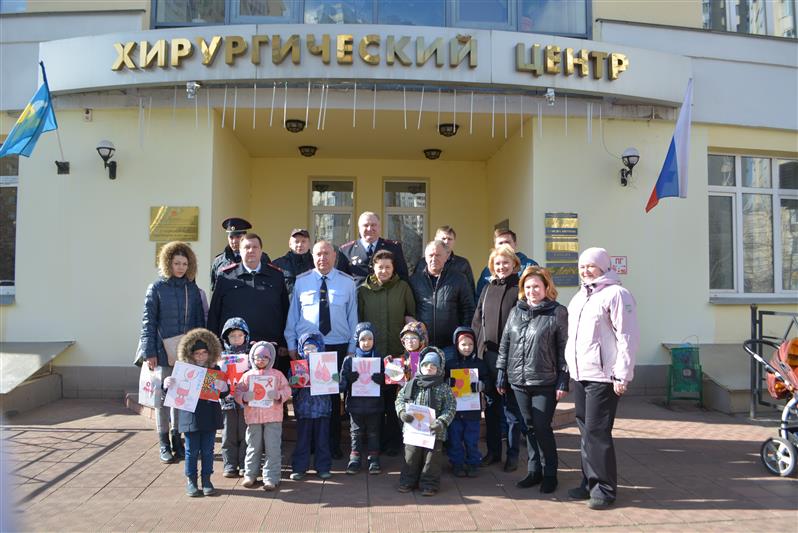 Руководство и сотрудники вневедомственной охраны Росгвардии по Московской области стали донорами