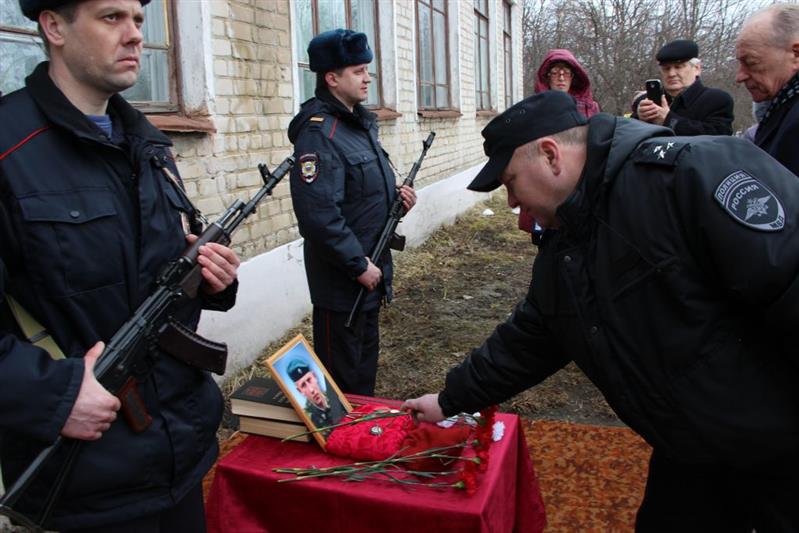 В Ивановской области увековечили память военнослужащего отряда специального назначения «Урал»