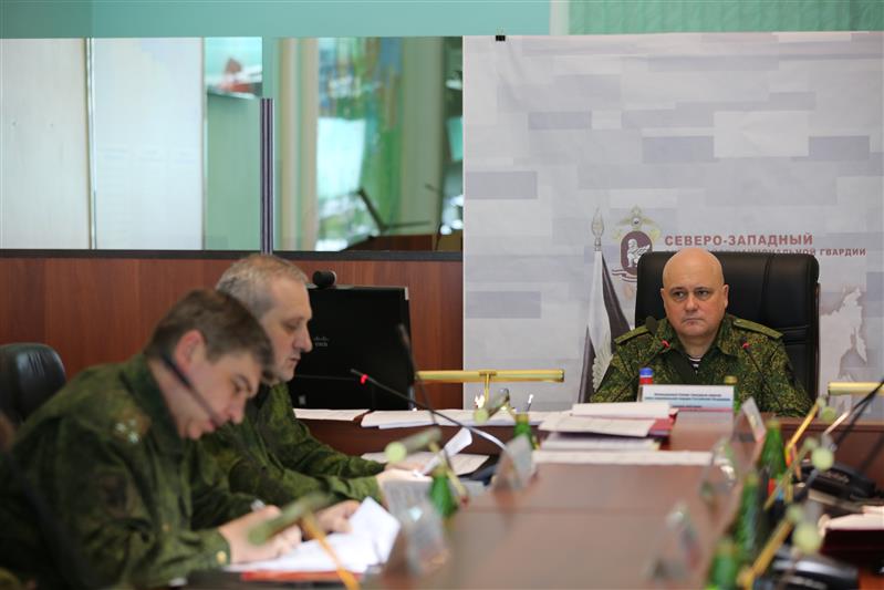 В Северо-Западном округе войск национальной гвардии Российской Федерации проверили боевую готовность
