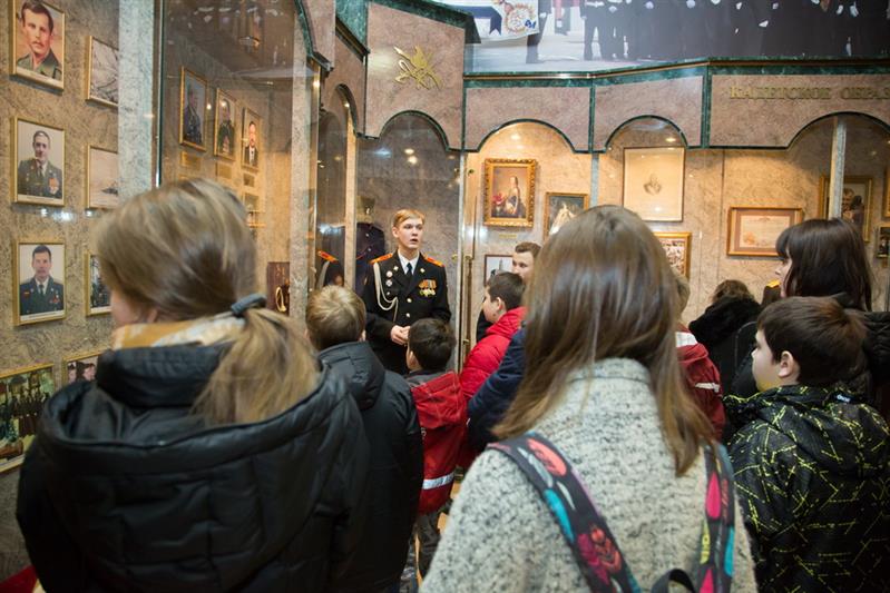 День открытых дверей в Московском президентском кадетском училище им. М.А. Шолохова
