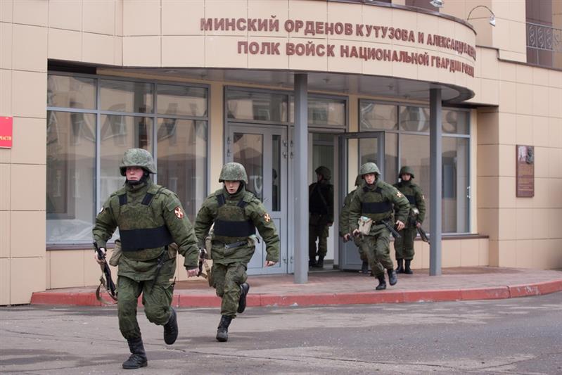 В Росгвардии проводится внезапная проверка боевой готовности 