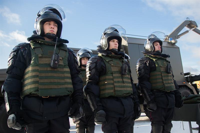 Демонстрационный показ техники инженерных войск