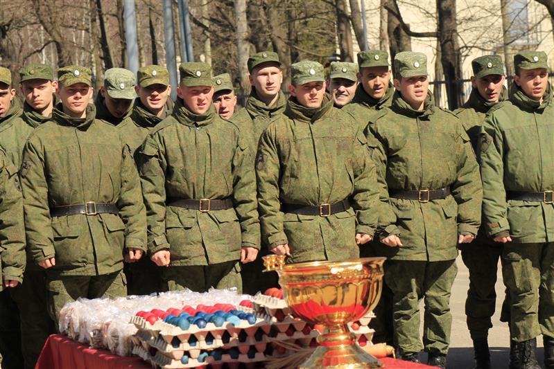 В богородской бригаде оперативного назначения Приволжского округа прошло пасхальное богослужение