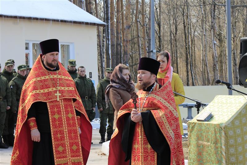 В богородской бригаде оперативного назначения Приволжского округа прошло пасхальное богослужение
