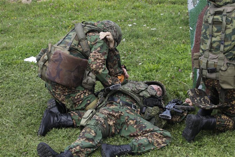 Соревнования военнослужащих Росгвардии памяти Героя России капитана Дмитрия Серкова