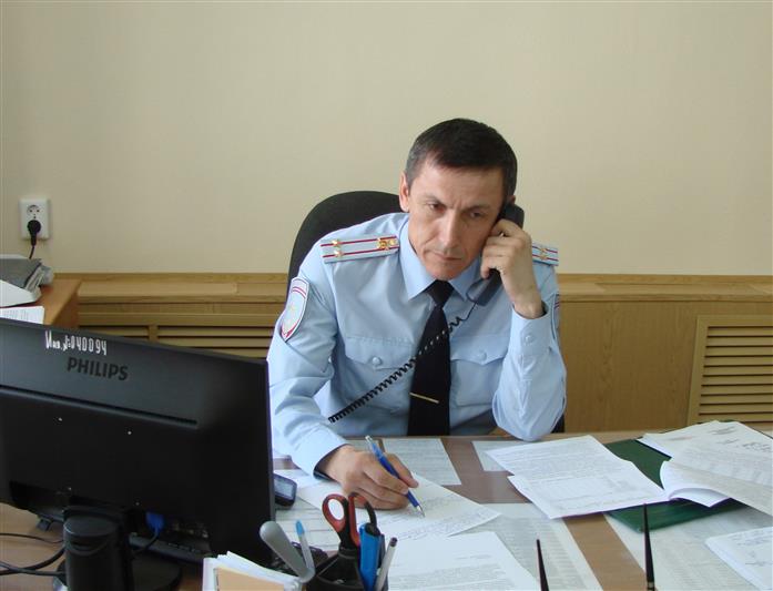 В Республике Марий Эл состоялась прямая телефонная линия с руководителем вневедомственной охраны региона