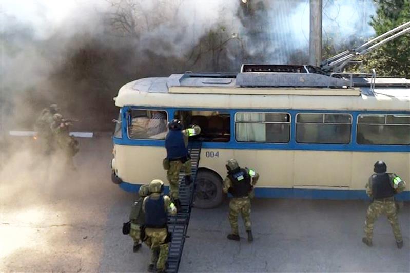 В Крыму под руководством командующего Северо-Кавказским округом прошло командно-штабное учение 