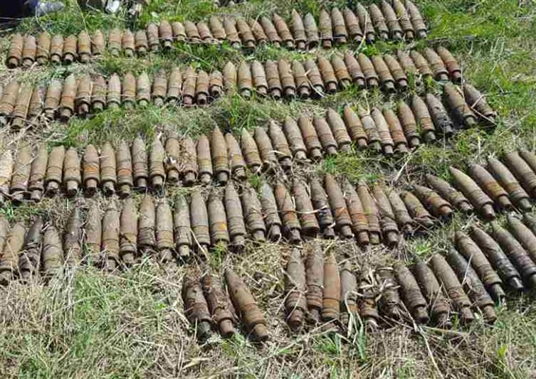 В Саратовской области сотрудники ОМОНа Росгвардии обезвредили снаряды времен Великой Отечественной войны