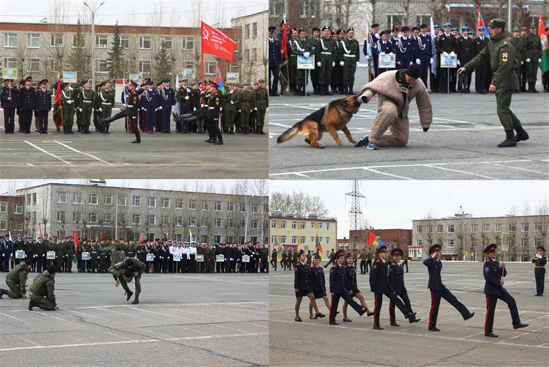 В Пермском военном институте состоялся торжественный митинг, посвященный открытию военно-спортивной игры «Зарница Прикамья 2017»
