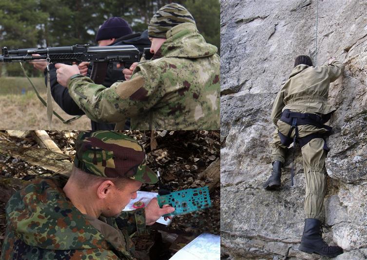 В Кировской области сотрудники СОБРа и ОМОНа Росгвардии завершили полевой выход