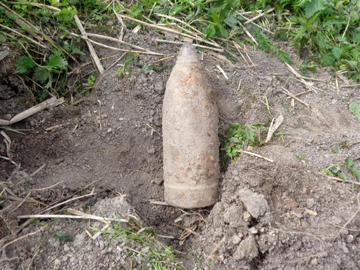 В Кемеровской области сотрудники Росгвардии обезвредили снаряд времен Гражданской войны