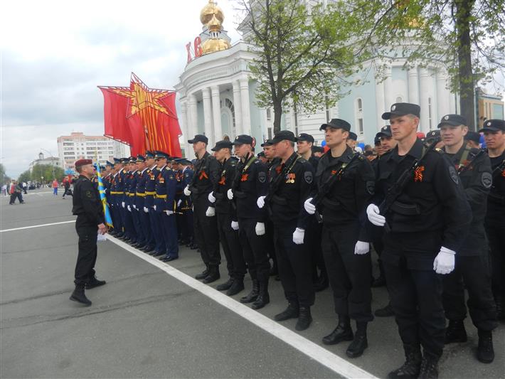В Республике Мордовия сотрудники Росгвардии приняли участие в торжественных мероприятиях, посвященных Дню Победы 