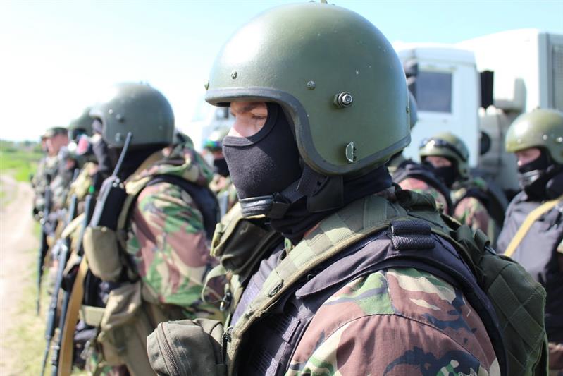 В Ростовской области сотрудники Росгвардии приняли участие в совместном тактико-специальном учении