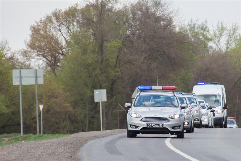 Участники автопробега посетили мемориальный комплекс на въезде в г. Плавск Тульской области