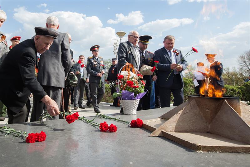 Участники автопробега посетили мемориальный комплекс на въезде в г. Плавск Тульской области
