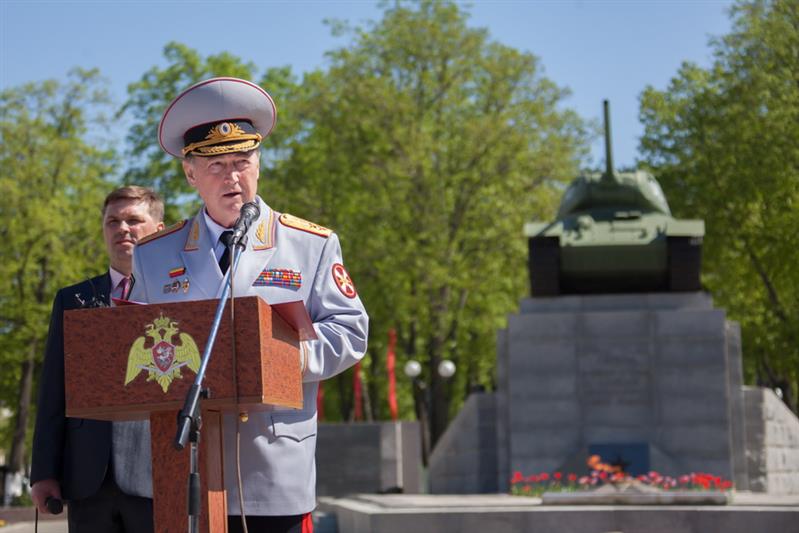 Участники автопробега «Вахта памяти. Сыны Великой Победы» посетили ряд мемориалов в Курской области