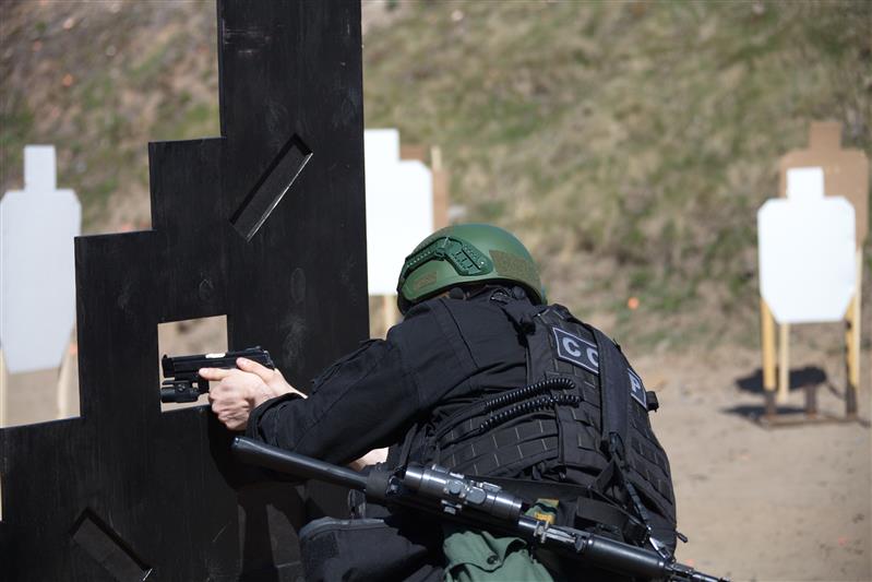 В г. Санкт-Петербурге бойцы СОБРа «Гранит» заняли второе место в чемпионате по стрельбе, посвященном погибшим сотрудникам спецназа