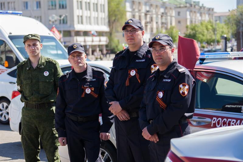 5 мая участники автопробега Росгвардии «Вахта памяти. Сыны Великой Победы» прибыли в Белгородскую область
