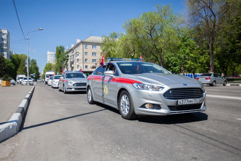 5 мая участники автопробега Росгвардии «Вахта памяти. Сыны Великой Победы» прибыли в Белгородскую область