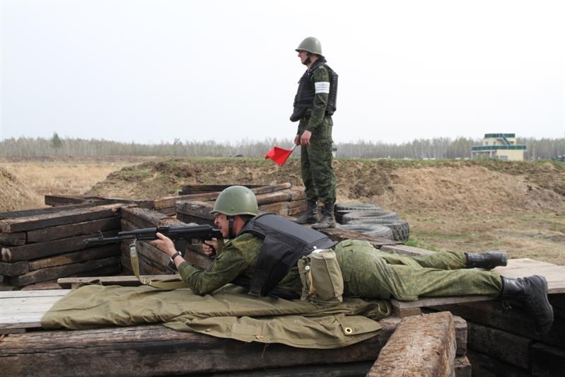 В Восточном округе Росгвардии проводится сдача контрольной проверки за зимний период обучения