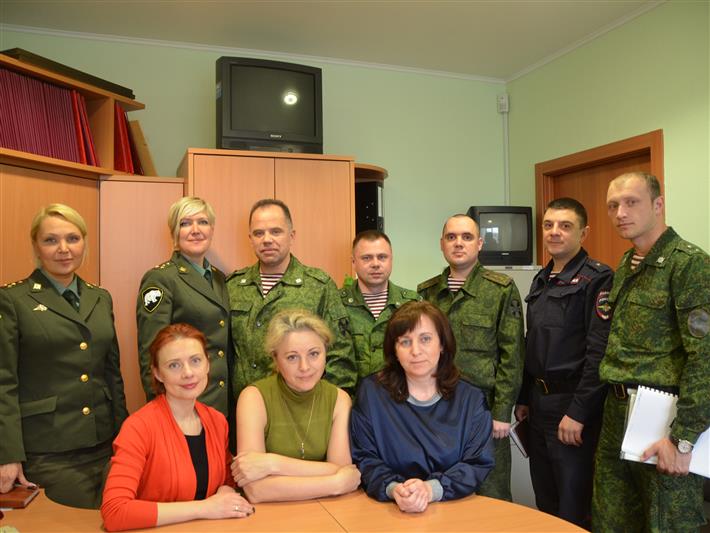 В Красноярском крае состоялись встречи военнослужащих и сотрудников Росгвардии с офицерами научно-исследовательского отдела Санкт-Петербургского военного института Росгвардии