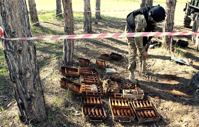 В г. Севастополе сотрудники Росгвардии обезвредили боеприпасы времен Великой Отечественной войны 