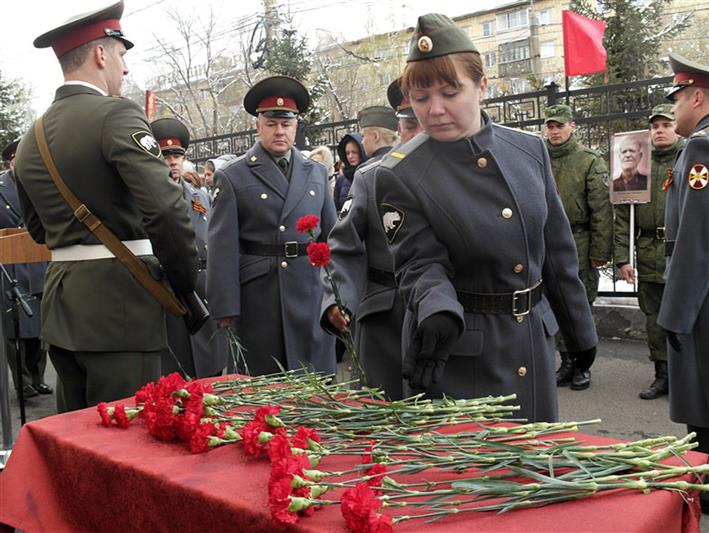 В красноярском соединении Сибирского округа состоялся торжественный  митинг, посвященный Дню Победы