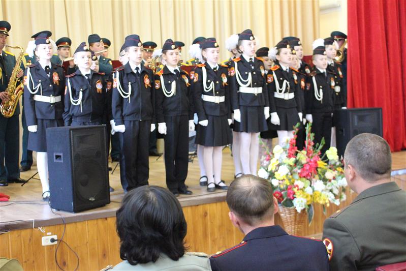 В липецкой бригаде Центрального округа состоялся конкурс детской патриотической песни