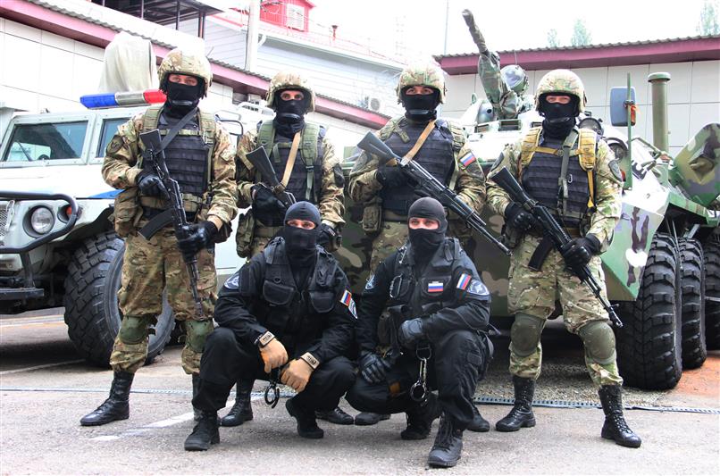 Сотрудники сочинского ОМОНа отметили 26-ю годовщину со дня сформирования 
