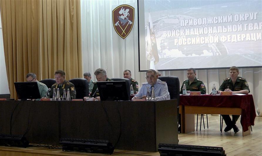 В Приволжском округе состоялось заседание военного совета