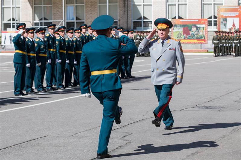 Выпуск лейтенантов в Санкт-Петербургском военном институте Росгвардии