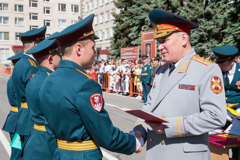 Выпуск лейтенантов в Санкт-Петербургском военном институте Росгвардии