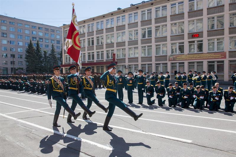 Выпуск лейтенантов в Санкт-Петербургском военном институте Росгвардии