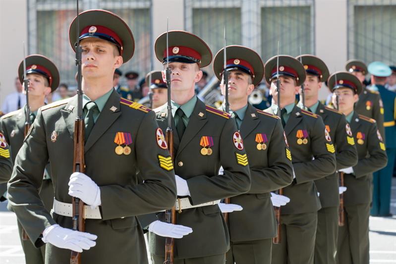 Выпуск лейтенантов в Санкт-Петербургском военном институте Росгвардии