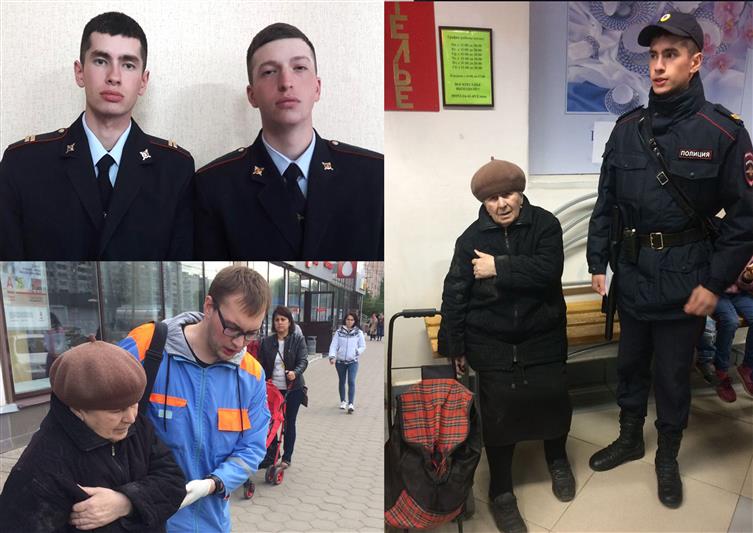 В г. Казани военнослужащие Росгвардии оказали доврачебную помощь пожилой женщине